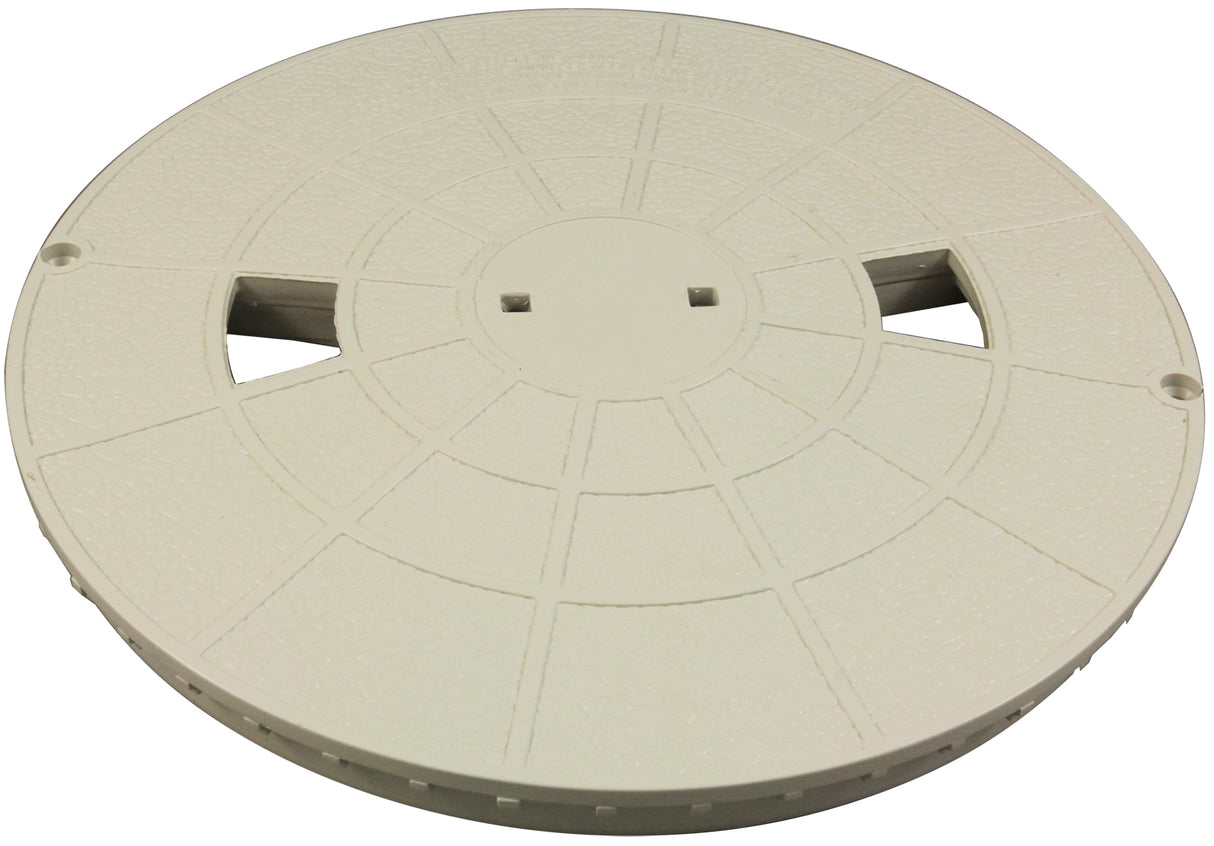Skimmer Lid, Pentair Bermuda, 9-3/16"od, White : 516215Z