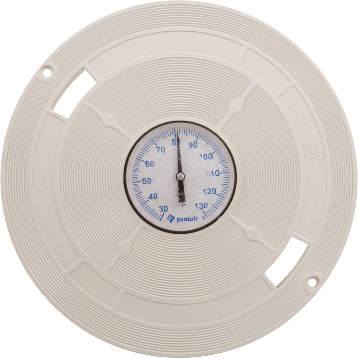 Skimmer Lid, Pentair, w/Thermostat, 9-7/8" Diameter, White : L1 - Pentair - 8.07318E+11 - PartsForSpas.com