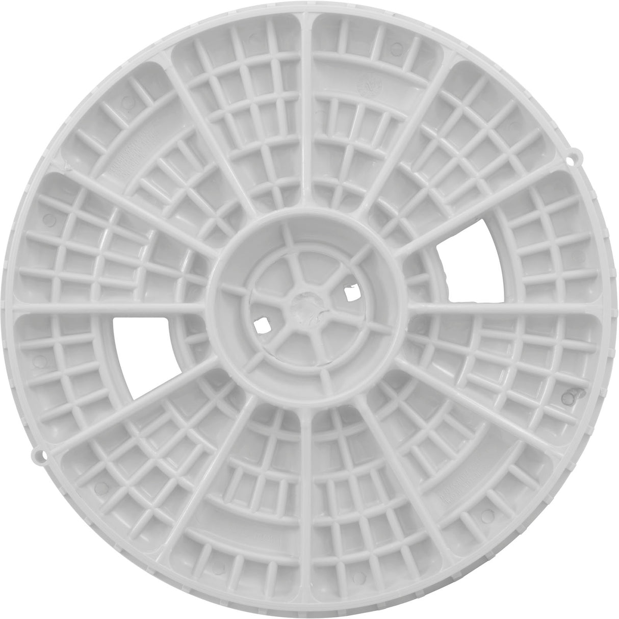 Skimmer Lid, Pentair/PacFab Bermuda, 9-3/16"od, White : 516215 - PacFab/Pentair - 516215 - PartsForSpas.com