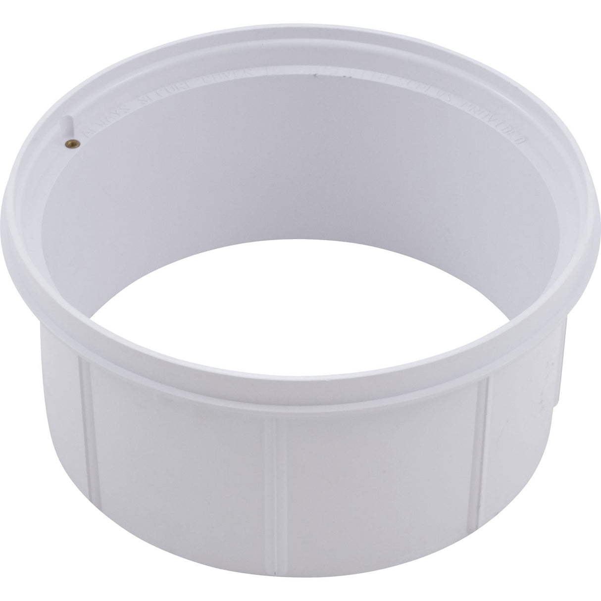Skimmer Collar, Pentair/PacFab Bermuda, Vinyl, White : 516259 - PacFab/Pentair - 516259 - PartsForSpas.com