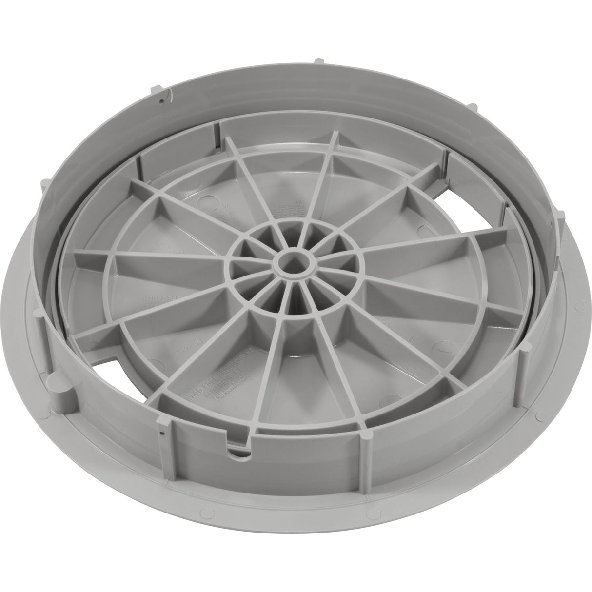 Collar & Cover Assembly, Hayward, Gray : SPX1070BAGR - Hayward - 0610377229043 - PartsForSpas.com