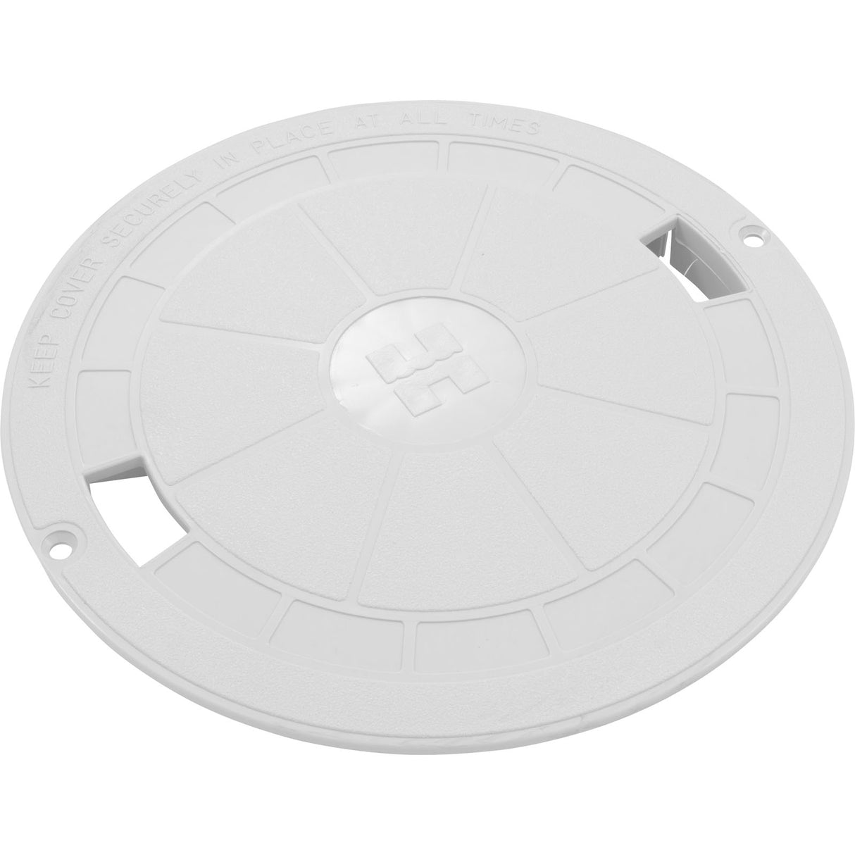 Lid, Hayward SP1070 Skimmer, 9-7/8"OD, White : SPX1070C - Hayward - 0610377036597 - PartsForSpas.com