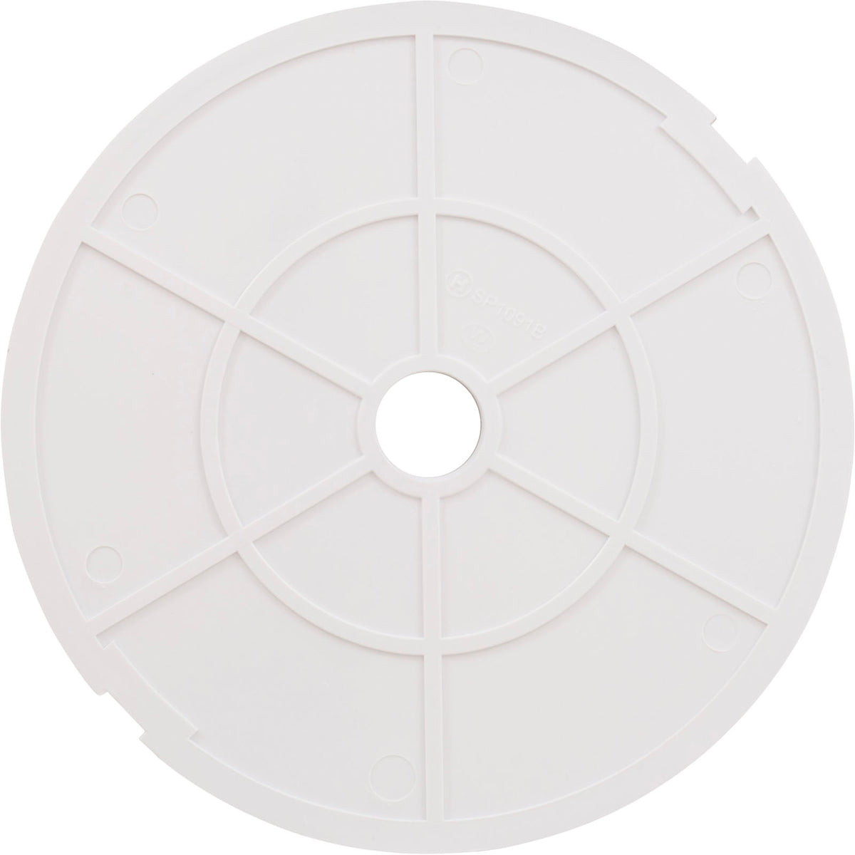 Lid, Hayward SP1091LX/SP1091WM, White : SPX1091B - Hayward - 0610377791427 - PartsForSpas.com