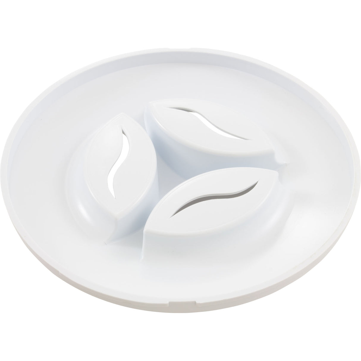 Lid, Olympic Standard Skimmer, White : UNI-87ABS - Champlain Plastics - UNI-87ABS - PartsForSpas.com