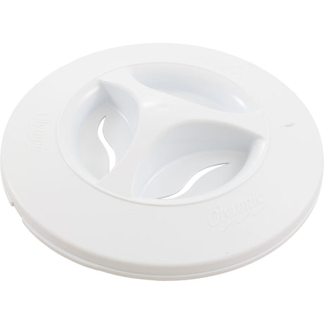 Lid, Olympic Standard Skimmer, White : UNI-87ABS - Champlain Plastics - UNI-87ABS - PartsForSpas.com