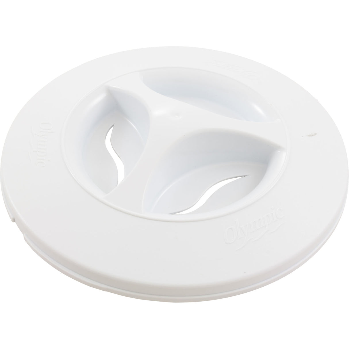 Lid, Olympic Standard Skimmer, White : UNI-87ABS - Champlain Plastics - UNI-87ABS - PartsForSpas.com
