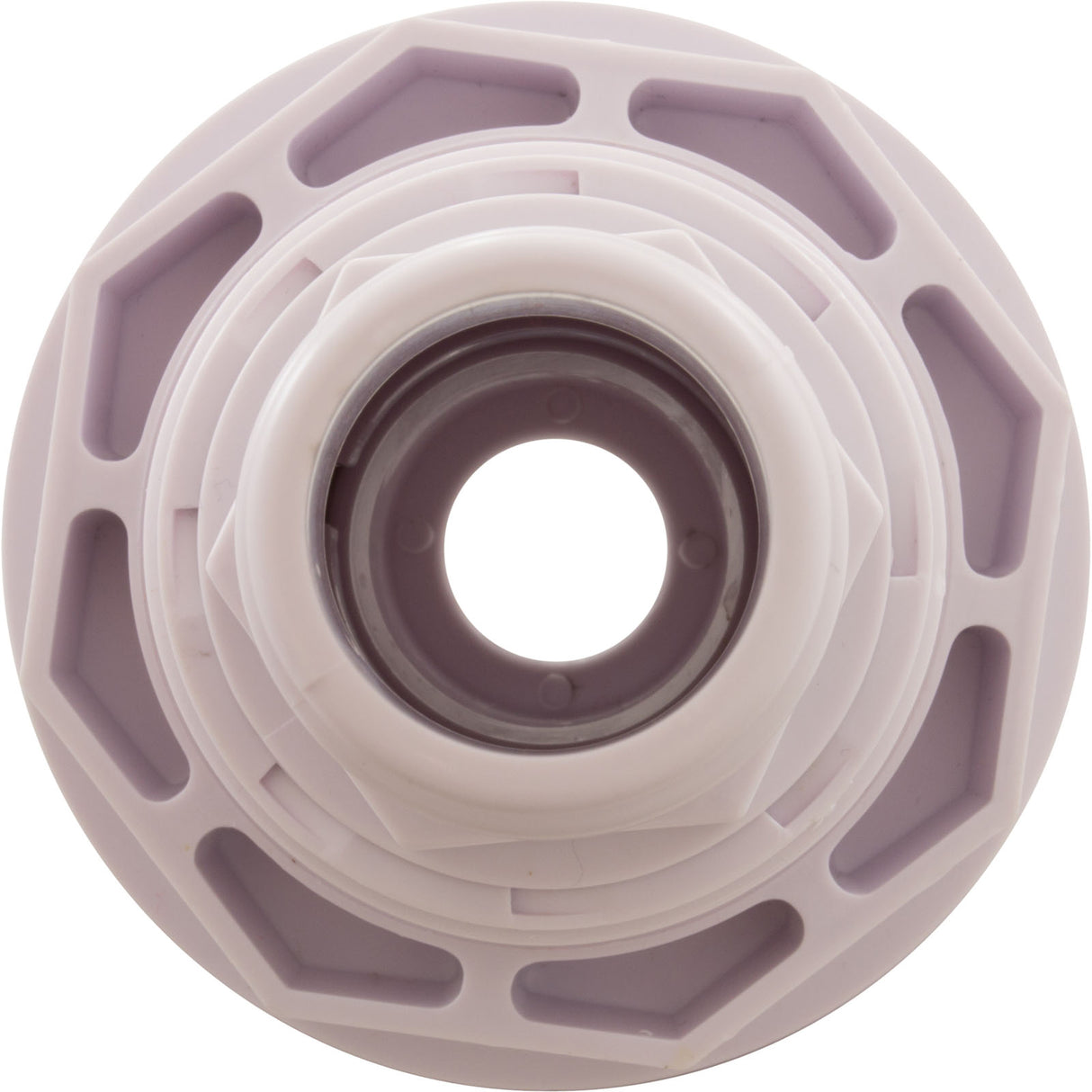 Inlet Fitting, Olympic Skimmer, White : ACM-191 - Champlain Plastics - ACM-191 - PartsForSpas.com