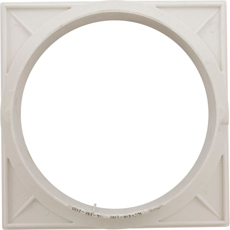 Skimmer Collar, Kafko, Square Extension, White : 19-0164-1 - Kafko Manufacturing - 19-0164-1 - PartsForSpas.com