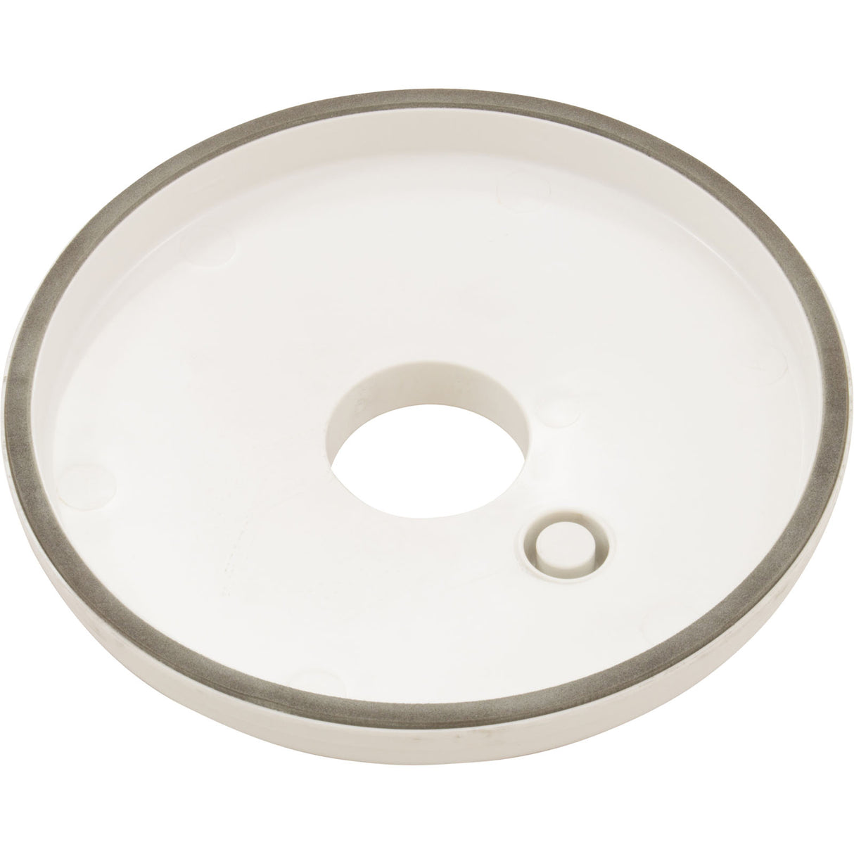 Skimmer Vacuum Control Plate, Kafko, 7-3/16"od, White : 19-0102-0 - Kafko Manufacturing - 19-0102-0 - PartsForSpas.com