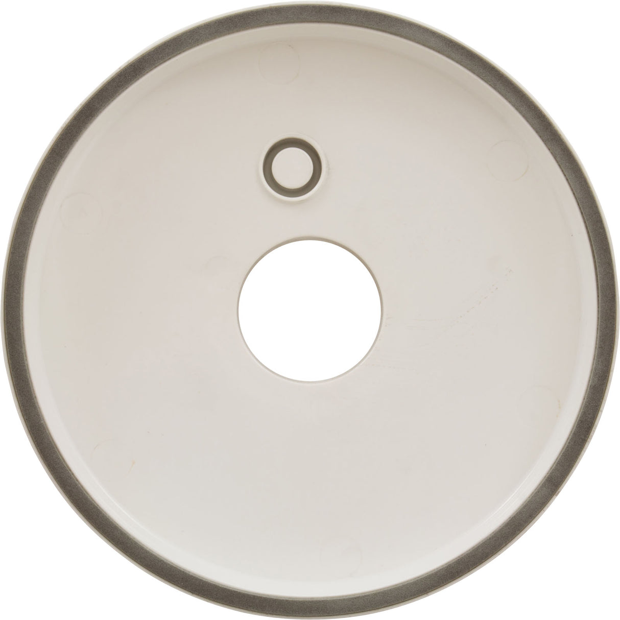 Skimmer Vacuum Control Plate, Kafko, 7-3/16"od, White : 19-0102-0 - Kafko Manufacturing - 19-0102-0 - PartsForSpas.com