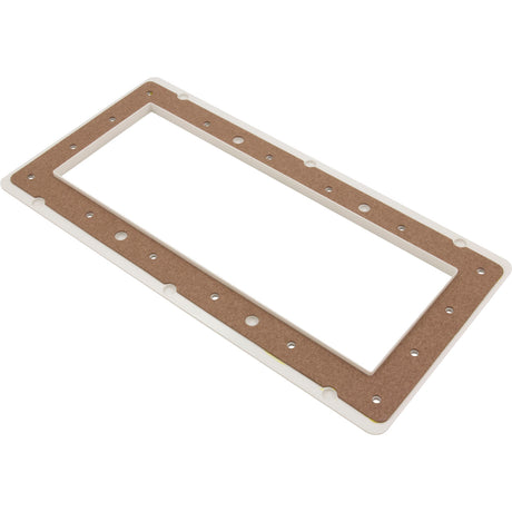 Skimmer Faceplate, Kafko, Equator, White w/Gasket : 19-0100-0 - Kafko Manufacturing - 19-0100-0 - PartsForSpas.com