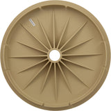Lid, Waterco Baker HydroPak Skimmer, 9-7/8" Diameter, Tan : 51B1017 - Waterco - 51B1017 - PartsForSpas.com