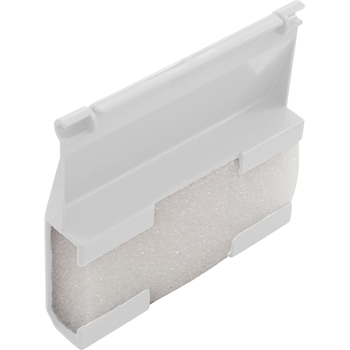 Weir, Waterway FloPro, Front Access, White, with Foam Insert : 542-3060 - Waterway Plastics - 806105099327 - PartsForSpas.com