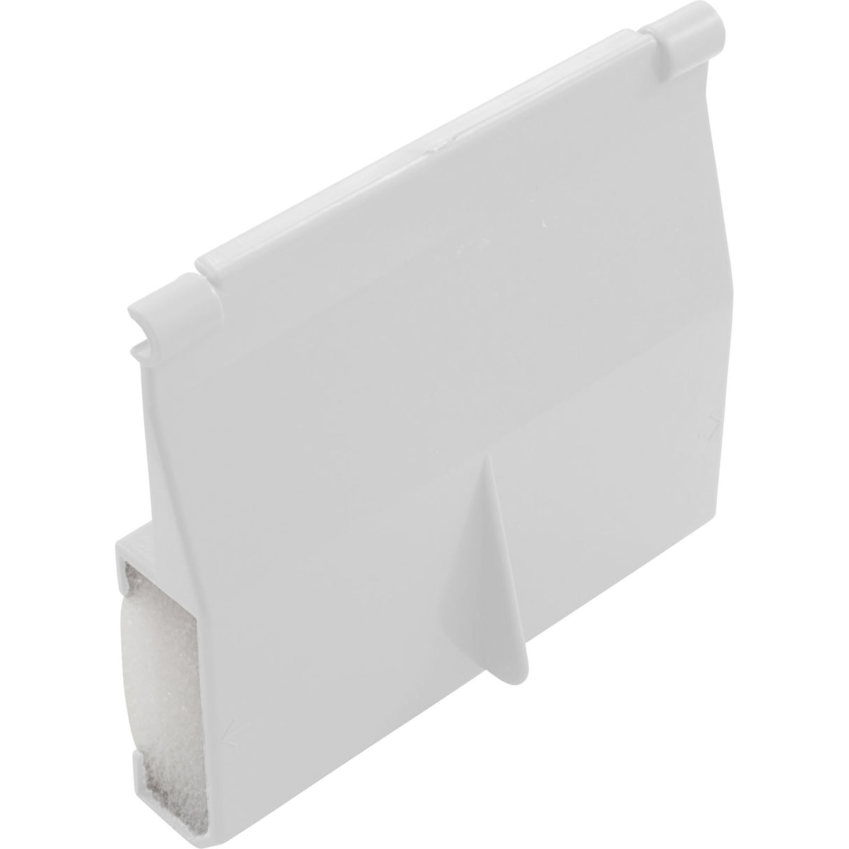 Weir, Waterway FloPro, Front Access, White, with Foam Insert : 542-3060 - Waterway Plastics - 806105099327 - PartsForSpas.com