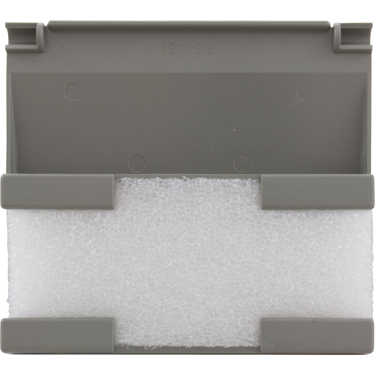 Weir, Waterway Front Access Skim Filter, Light Gray, w/ Foam : 550-4057 - Waterway - 806105536143 - PartsForSpas.com