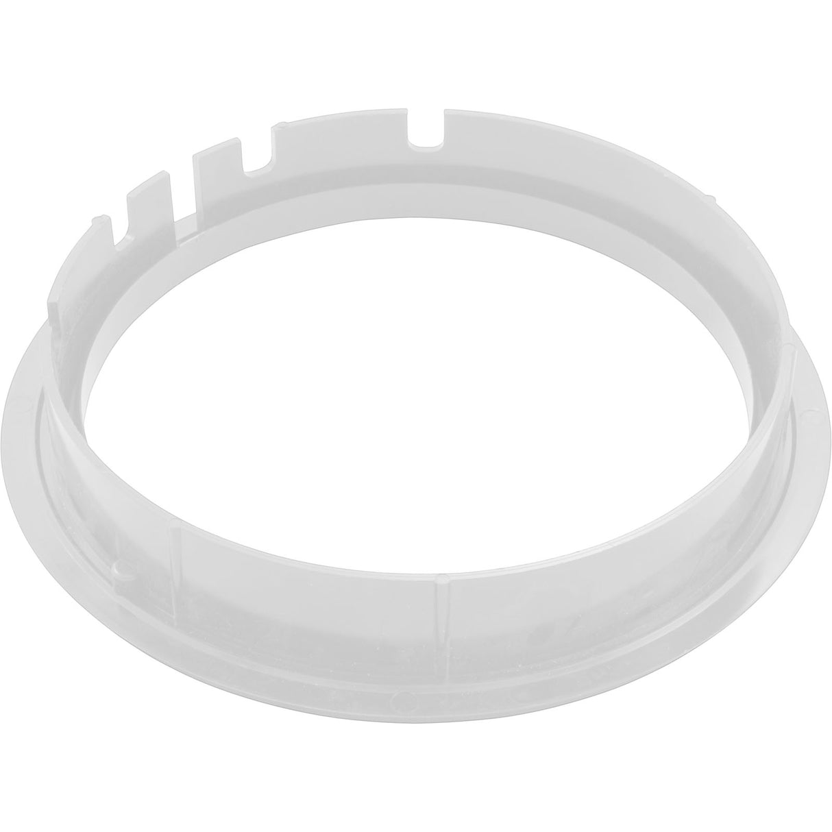 Skimmer Collar, Waterway Renegade, White : 519-6420 - Waterway Plastics - 806105095909 - PartsForSpas.com