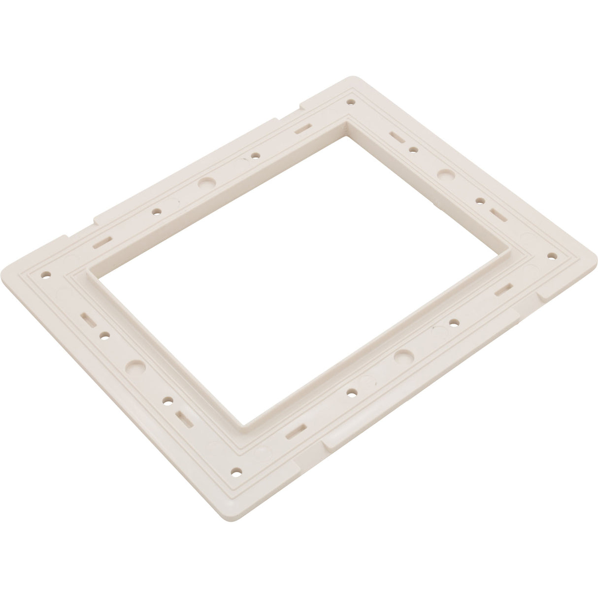 Skimmer Faceplate, Waterway Renegade, White : 519-9530 - Waterway Plastics - 806105097644 - PartsForSpas.com