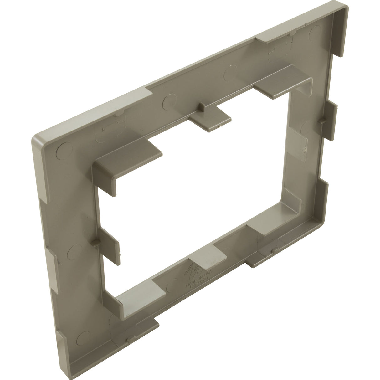 Skimmer Faceplate Cover, Waterway Renegade, Vinyl Gray : 519-9527 - Waterway Plastics - 806105097637 - PartsForSpas.com
