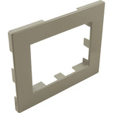 Skimmer Faceplate Cover, Waterway Renegade, Vinyl Gray : 519-9527 - Waterway Plastics - 806105097637 - PartsForSpas.com