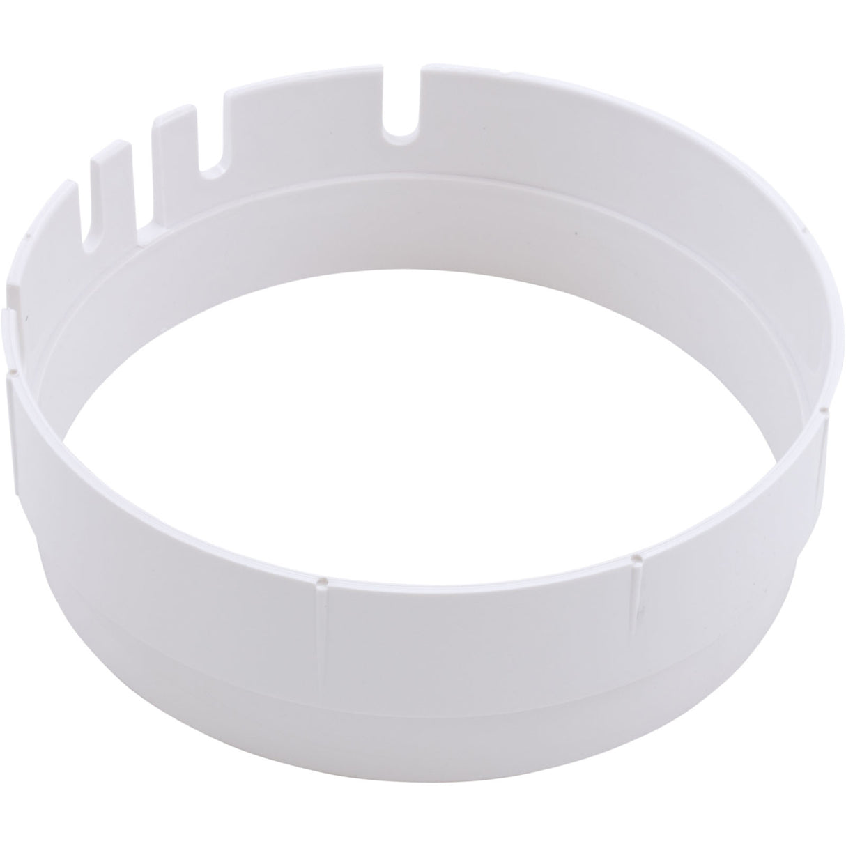 Mounting Ring Extension, WW Renegade Skimmer, Vinyl, White : 519-6560 - Waterway Plastics - 806105239273 - PartsForSpas.com