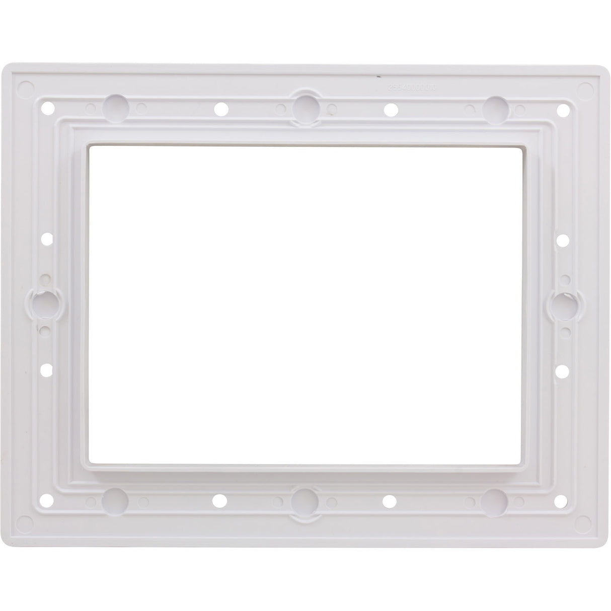Skimmer Faceplate, CMP, 8-1/2" x 10-3/4", White : 25540-000-010 - Custom Molded Products - 849640009277 - PartsForSpas.com
