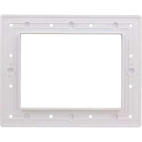 Skimmer Faceplate, CMP, 8-1/2" x 10-3/4", White : 25540-000-010 - Custom Molded Products - 849640009277 - PartsForSpas.com