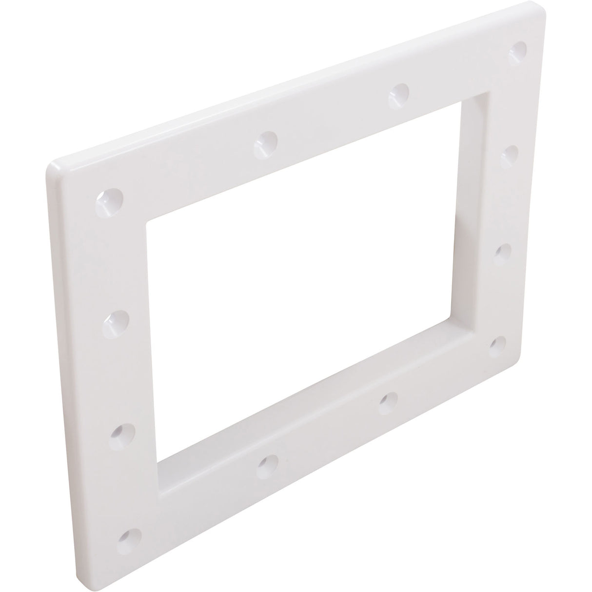 Skimmer Faceplate, CMP, 8-1/2" x 10-3/4", White : 25540-000-010 - Custom Molded Products - 849640009277 - PartsForSpas.com