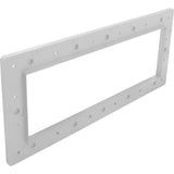 Skimmer Faceplate, CMP, Widemouth, Vinyl, White : 25541-000-010 - Custom Molded Products - 849640009420 - PartsForSpas.com