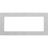 Skimmer Faceplate, CMP, Widemouth, Vinyl, White : 25541-000-010 - Custom Molded Products - 849640009420 - PartsForSpas.com