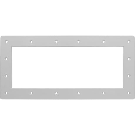 Skimmer Faceplate, CMP, Widemouth, Vinyl, White : 25541-000-010 - Custom Molded Products - 849640009420 - PartsForSpas.com