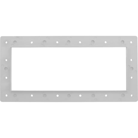 Skimmer Faceplate, CMP, Widemouth, Vinyl, White : 25541-000-010 - Custom Molded Products - 849640009420 - PartsForSpas.com