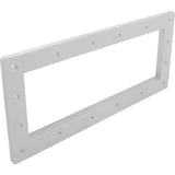 Skimmer Faceplate, CMP, Widemouth, Vinyl, White : 25541-000-010 - Custom Molded Products - 849640009420 - PartsForSpas.com