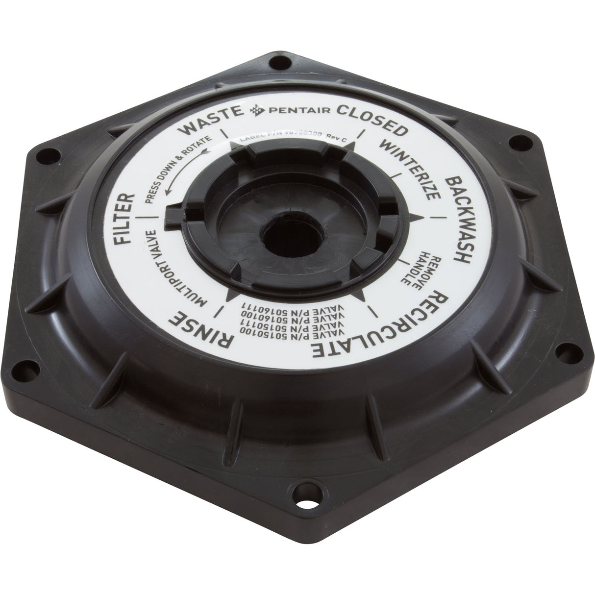 Mpv Lid Asy Blk : 51000511 - Pentair - 51000511 - PartsForSpas.com