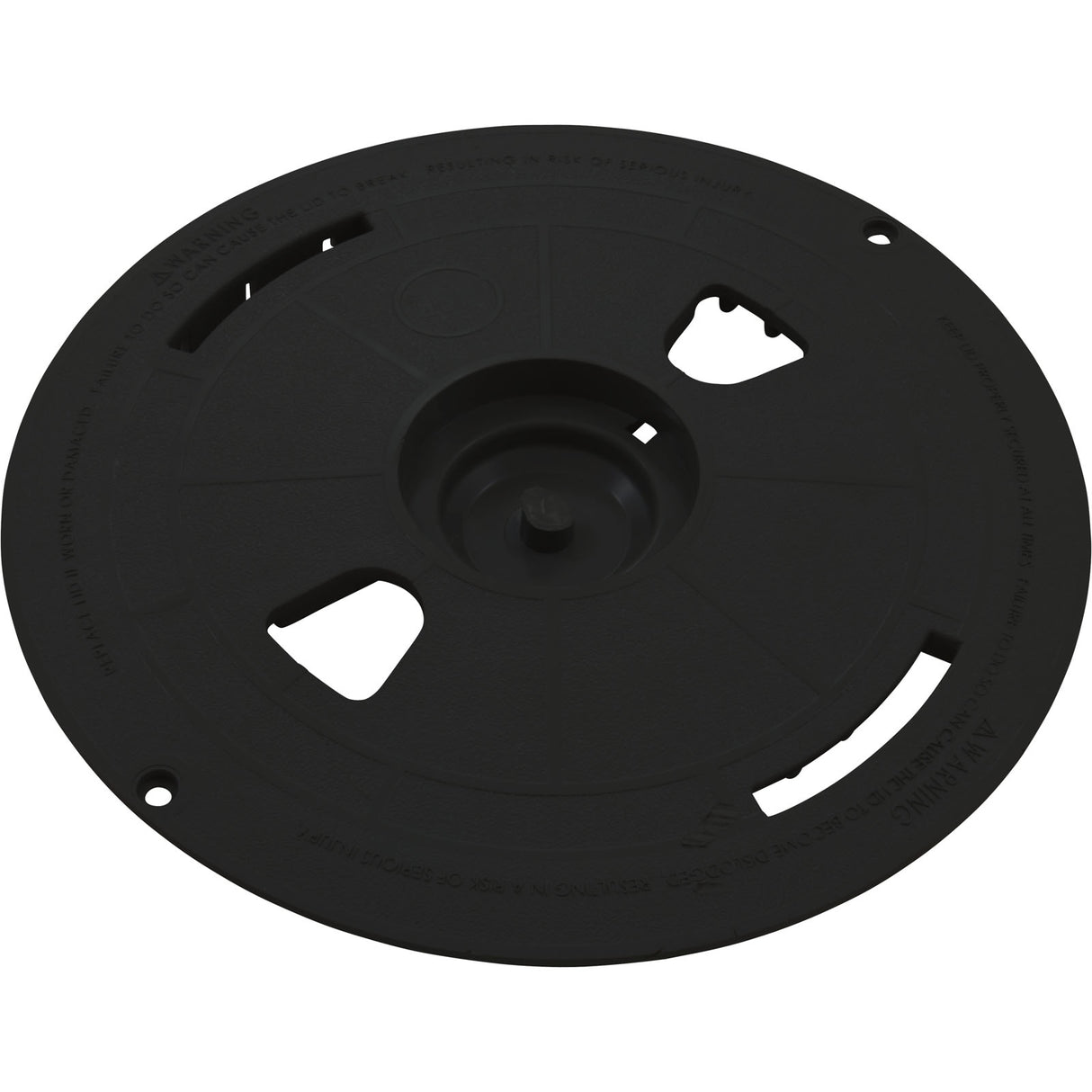 Pool Skimmer Lid R1 - Black : 519-6451 - Waterway Plastics - 806105096074 - PartsForSpas.com