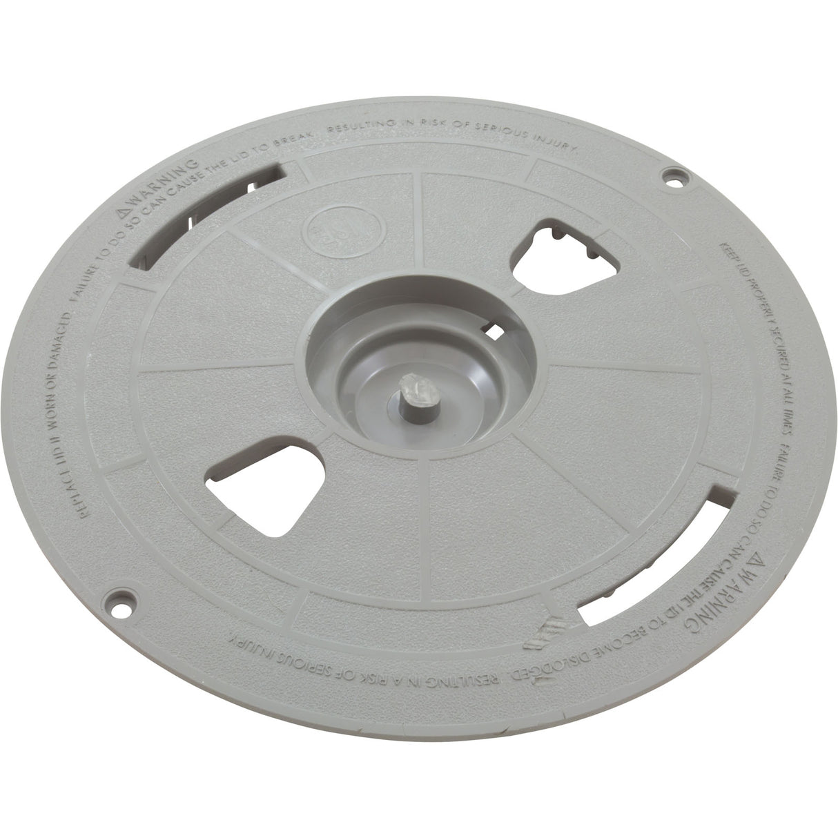 Pool Skimmer Lid R1 - Gray : 519-6457 - Waterway Plastics - 806105096098 - PartsForSpas.com