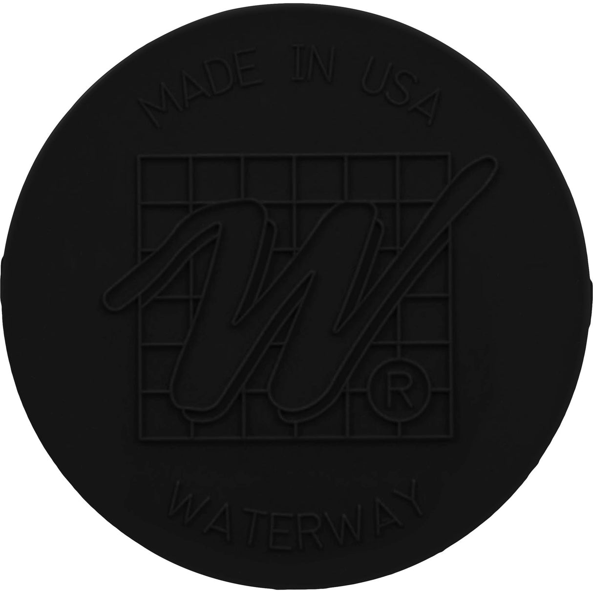 Pool Skimmer Gunite Logo Insert - Black : 519-6461WW - Waterway Plastics - 806105096296 - PartsForSpas.com