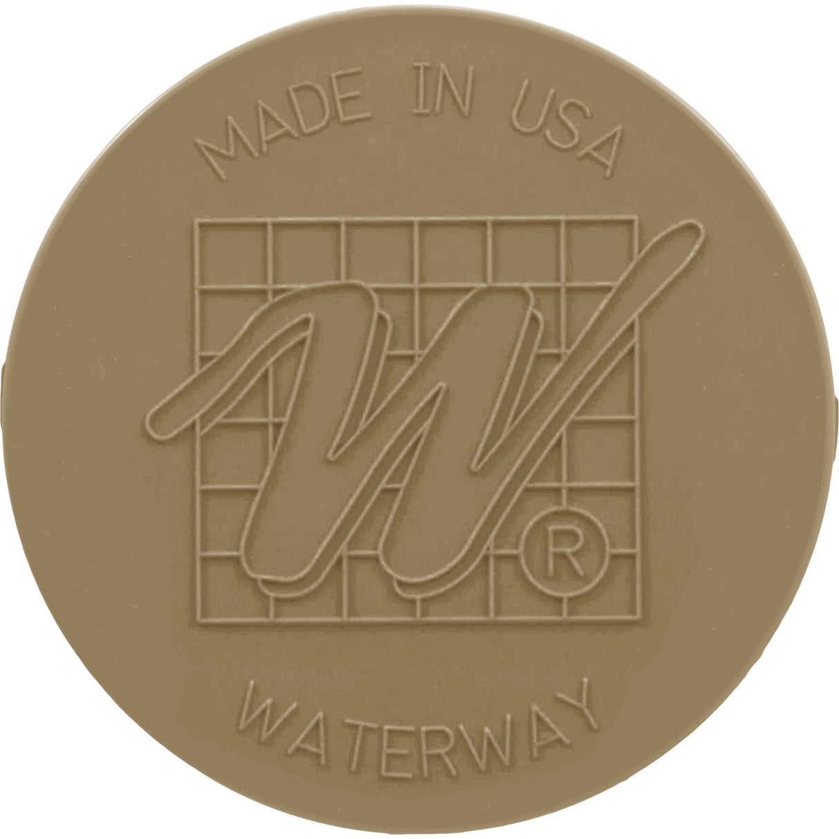 Pool Skimmer Gunite Ww Logo Insert - Bei : 519-6469WW-B - Waterway Plastics - 806105096470 - PartsForSpas.com