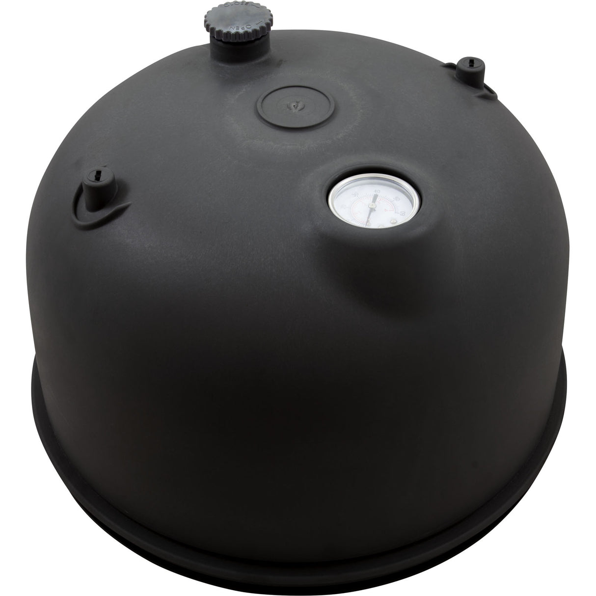 Clearwater Ii Small Filter Lid - Black : 519-7411 - Waterway Plastics - 519-7411 - PartsForSpas.com