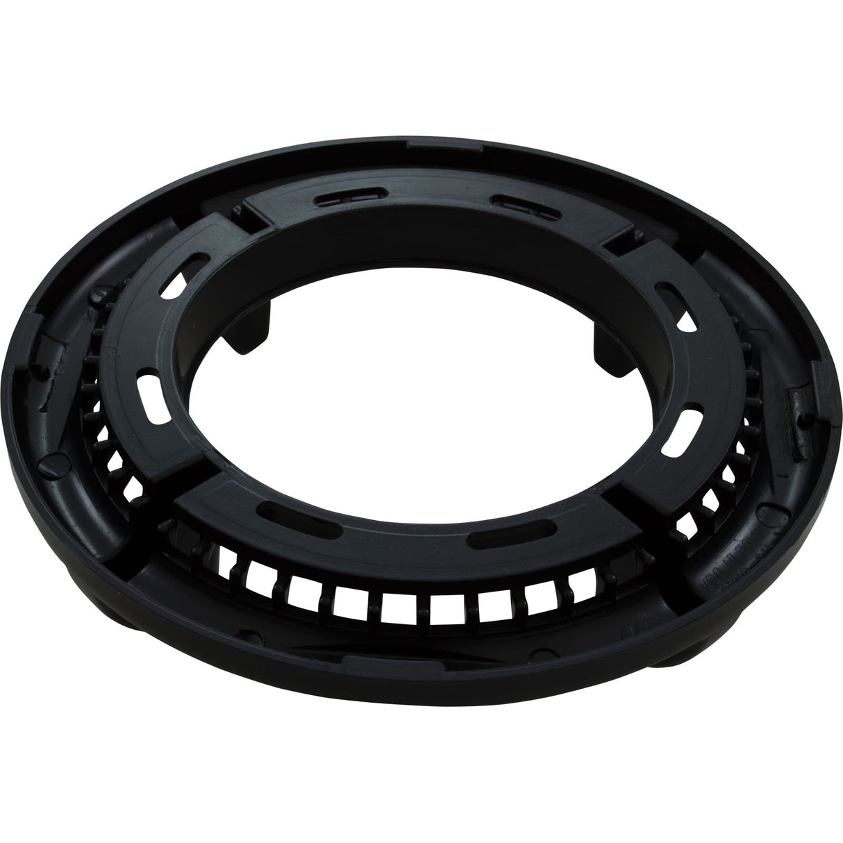 4-Scallop Trim Ring - High Volume - Black : 519-8051 - Waterway Plastics - 806105204332 - PartsForSpas.com