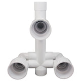 3 Jet Manifold Sys, Waterway, 7", a1-1/2"s x w2"sp, w/Intls : 210-3520G - Waterway - 806105676511 - PartsForSpas.com