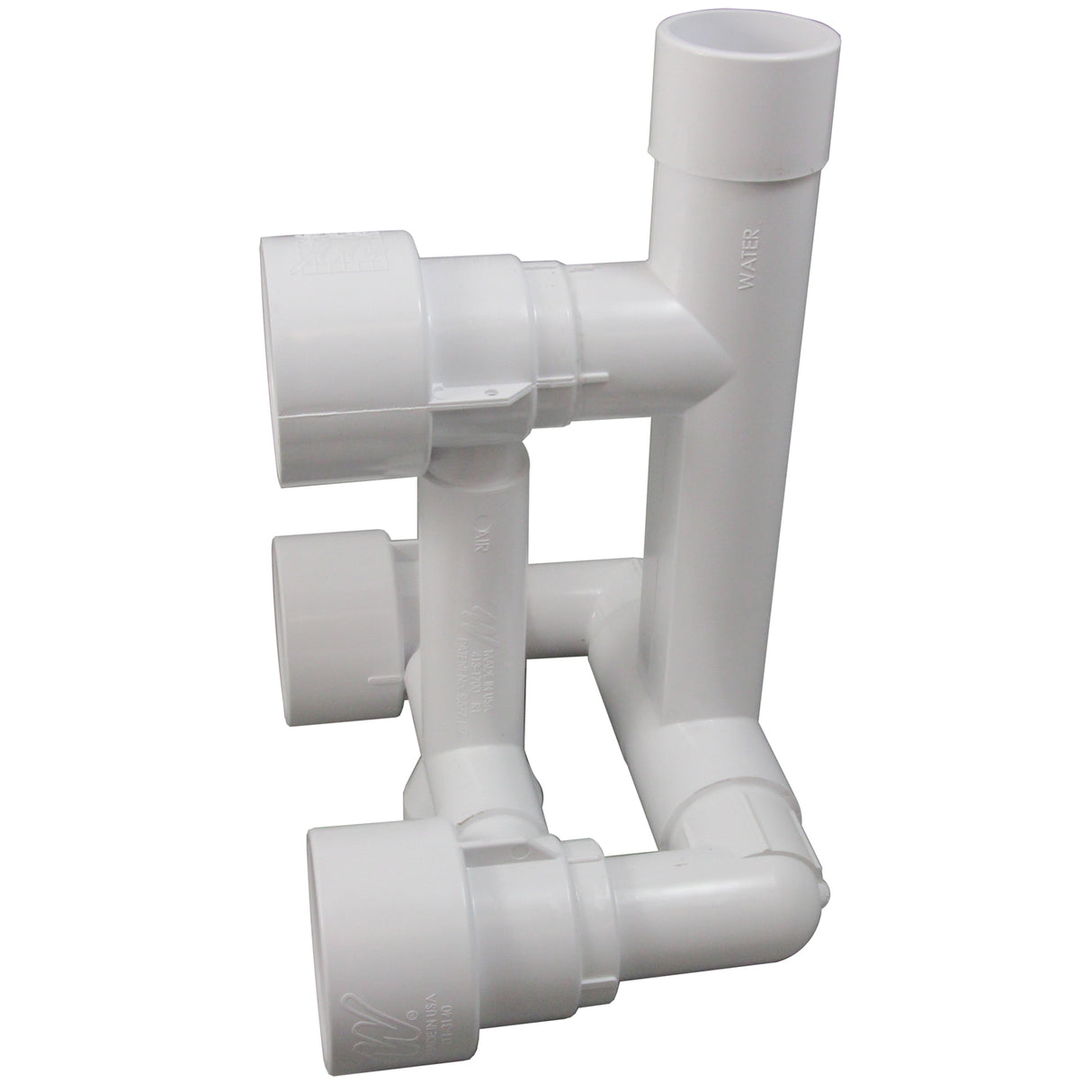 3 Jet Manifold Sys, Waterway, 9", a1-1/2"s x w2"sp, w/Intls : 210-3510G
