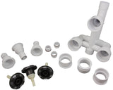 3 Jet Manifold Sys, Waterway, 9", a1-1/2"s x w2"sp, w/Intls : 210-3510G