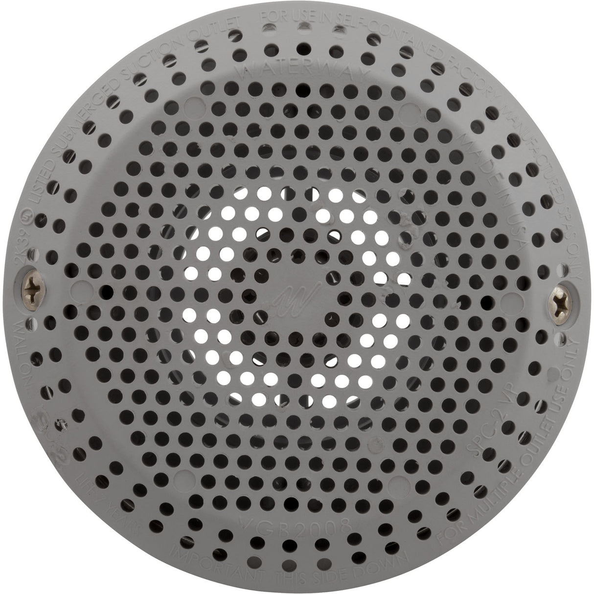 Suct Assy, WW 3-1/2" Hi-Flow, 2-3/8"hs, 1-1/2"s, Gry, w/o Vac Brk : 640-3257V