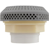 Suct Assy, WW 3-1/2" Hi-Flow, 2-3/8"hs, 1-1/2"s, Gry, w/o Vac Brk : 640-3257V