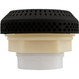 Suct Assy, WW 3-1/2" Hi-Flow, 2-3/8"hs, 1-1/2"s, Blk, w/o Vac Brk : 640-3251 V