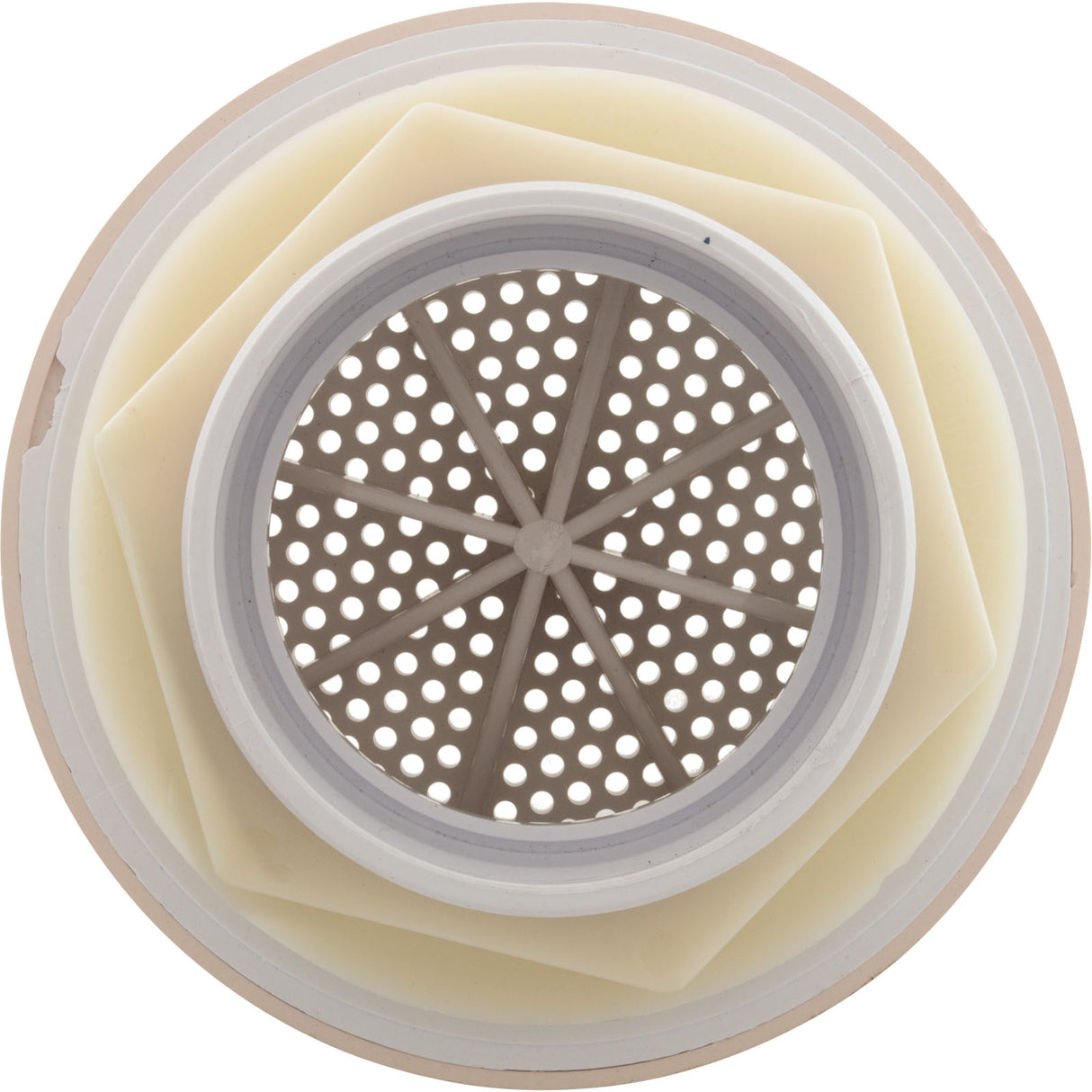 Suction Assy, WW Super Hi-Flo, 3-1/4"hs, 2"s, Beige : 640-3570 V