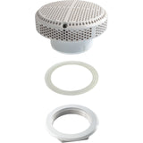Suction Assy, WW Super Hi-Flo, 3-1/4"hs, 2-1/2"s, 180gpm, White : 640-3580 V - Waterway Plastics - 8.06105E+11 - PartsForSpas.com