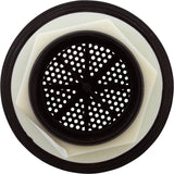 Suction Assy, WW Super Hi-Flo, 3-1/4"hs, 2-1/2"s, Black : 640-3581 V