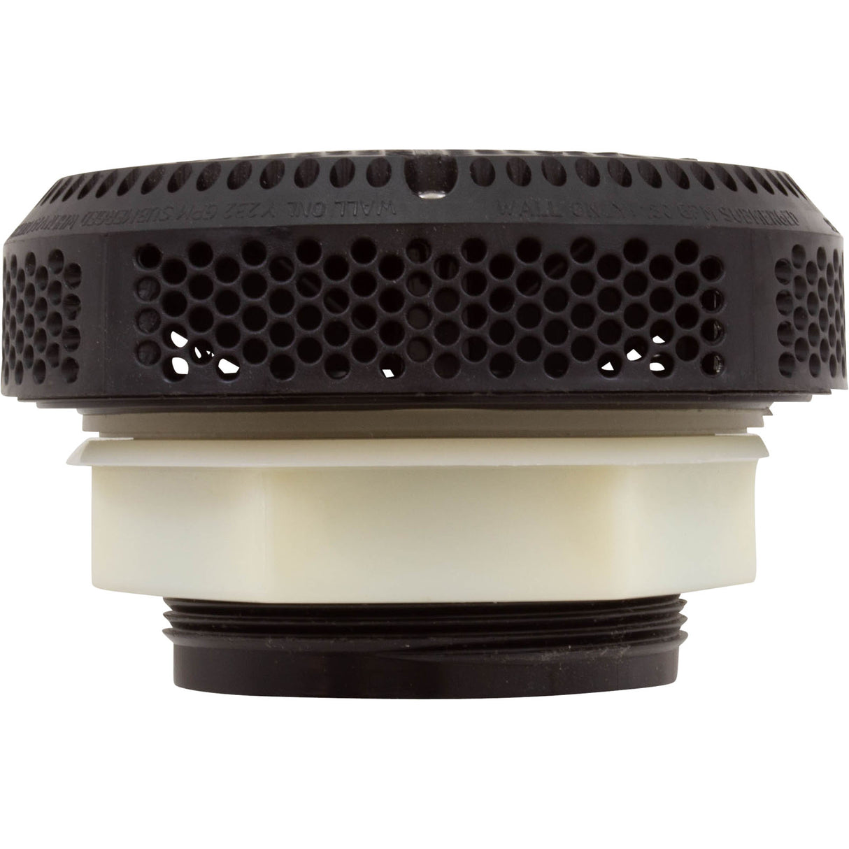 Suction Assy, WW Super Hi-Flo, 3-1/4"hs, 2-1/2"s, Black : 640-3581 V