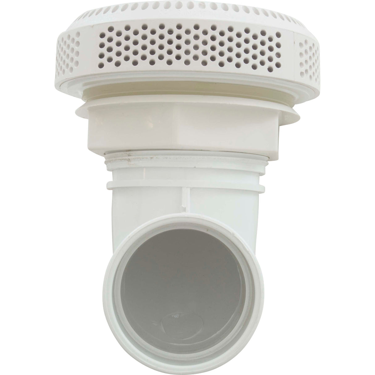 Suction Assy, WW Super Hi-Flo, 3-1/4"hs, 2"s, 90 deg, White : 640-3600 V